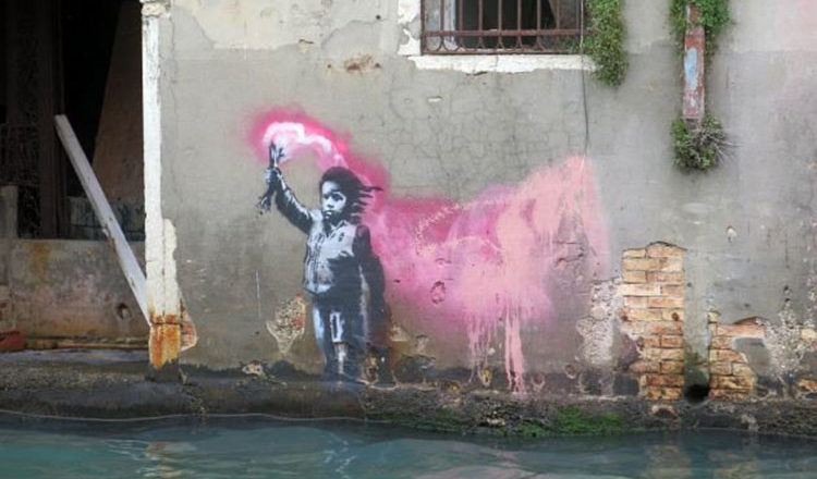 Banksy Venezia dove si trova